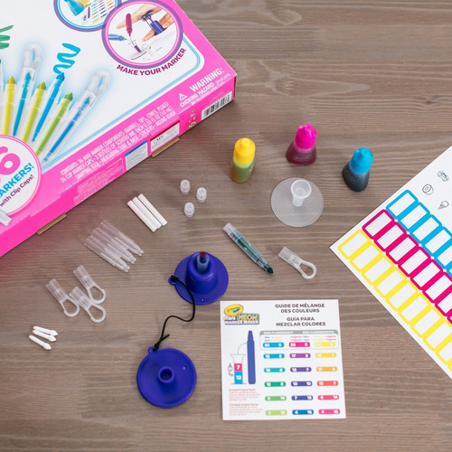 Creador De Plumones Crayola Marker Maker Mini Neon +3 Años