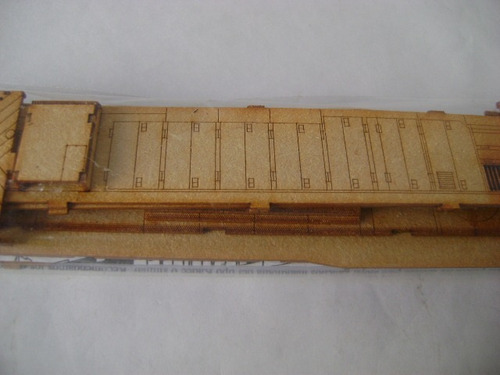 Imagen 3 de 7 de Nico Locomotora G-22 Kit Fibrofacil H0 (mnl 36)