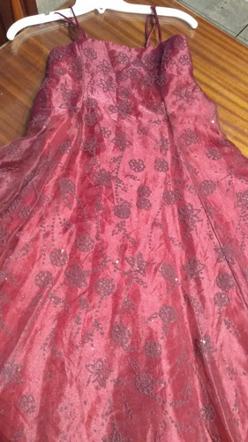 Vestido En Gasa Importado T Xs