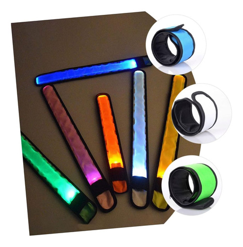 12 Pcs Pulseras Led For Fiesta Pulsera De Luz For Correr