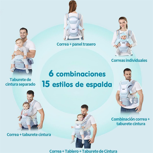 Portabebés Transpirable Ajustableporta Bebe Ergonomico