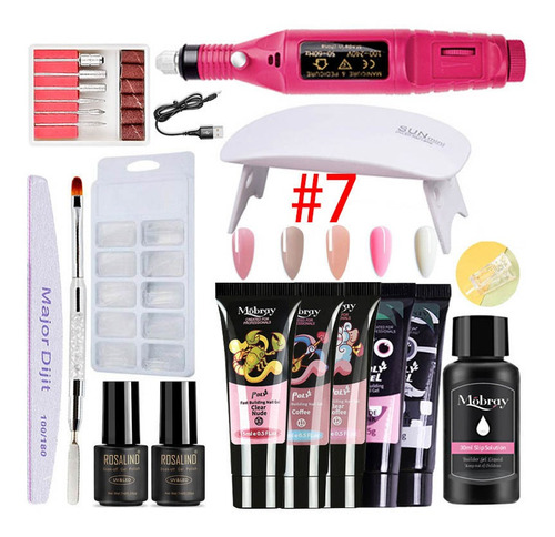 Uñas Set Uv Led Secador De La Lámpara Esmalte De Uñas Gel