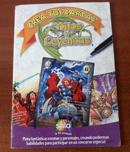 Mitos Y Leyendas Libro Salo Como Hacer Cartas(hojas Rayadas) (Usado)