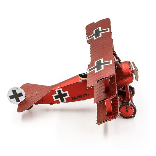 Figura Para Armar En Metal! Fokker Dr.i Plane- Modelismo