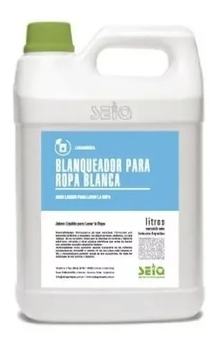 Blanqueador Para La Ropa X 5 Lts Seiq Scm