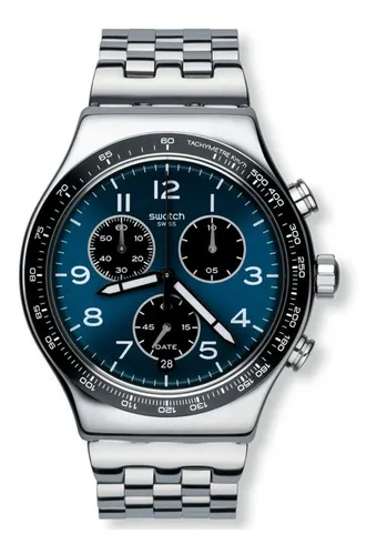 Reloj Swatch De Hombre Multifunci n De Acero Yvs423g