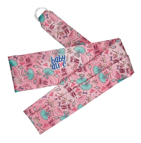 Imagem 2 de 7 de Sling Para Boneca Baby Alive Ballet Tipo Canguru - Pacific