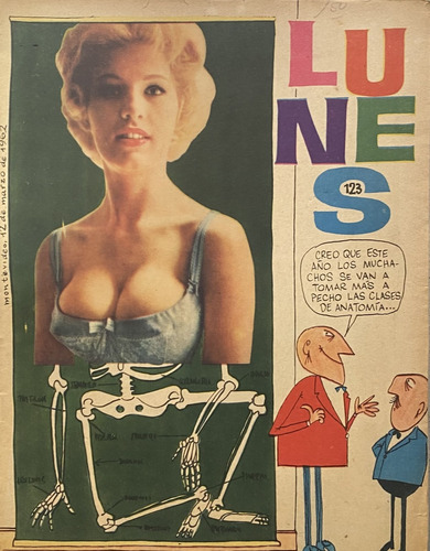 Lunes Nº 123 Revista Humor Uruguayo Marzo 1962, Ej2