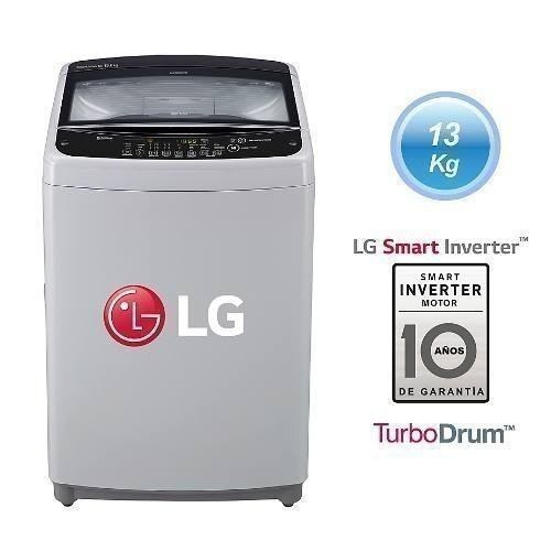 Lavadora LG Carga Superior Ts1305ns 13kg Plateado Silver .