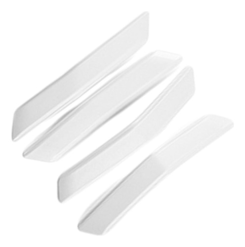 Set F 4 Door Edge Guard Tiras Protectoras Para Tesla Blanco