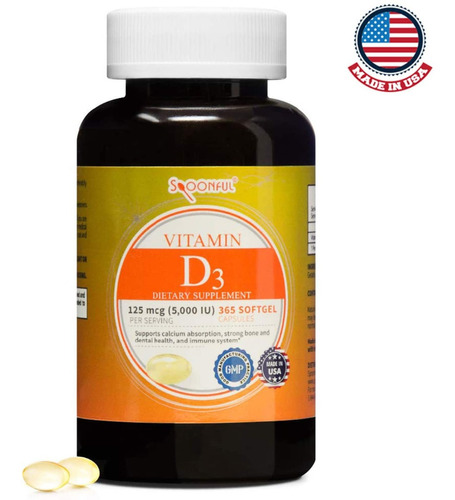 Sist. Inmunologico Y Oseo Saludable. Vitaminad3 +coco 365cap