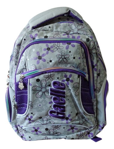 Mochila Gaelle Infantil Ideal Escuela Colegio 5 Bolsillos