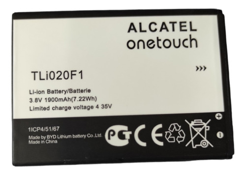 Batería Alcatel Tetra Tli020f1 5044 (2116)