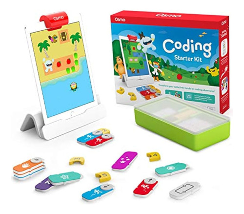 Osmo - Kit De Inicio De Codificación Para iPad - 3 Juegos Ed