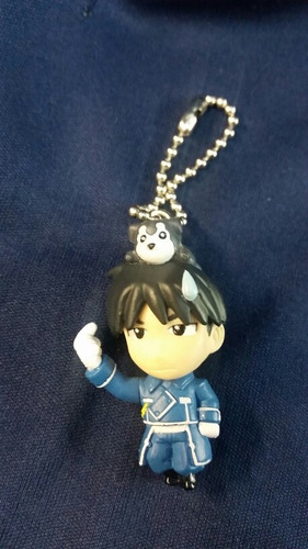 Llavero Roy Mustang Colgante 3cm Fullmetal Alchemist