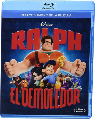 Ralph El Demoledor Pelicula Blu Ray Original Nueva Sellada