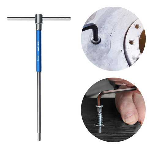 T Manejar La Llave Hexagonal Deslizante, Herramientas 6 Mm