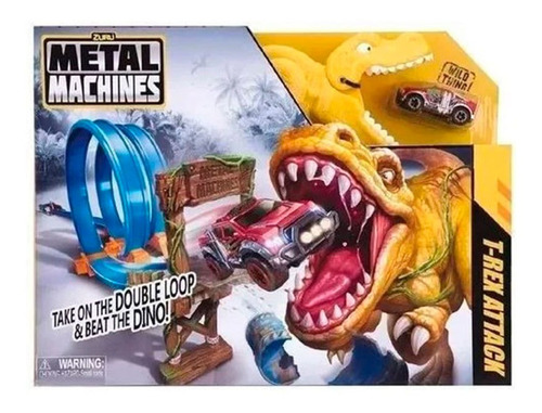 Metal Machines Pista T-rex Attack Trap Importadora Sudameric