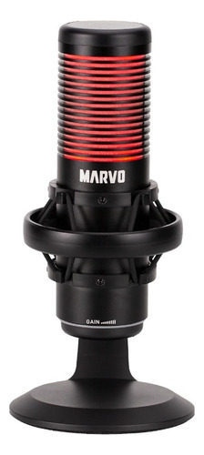 Microfono Marvo Mic-07 Bk Blast 60 Reduccion De Ruido