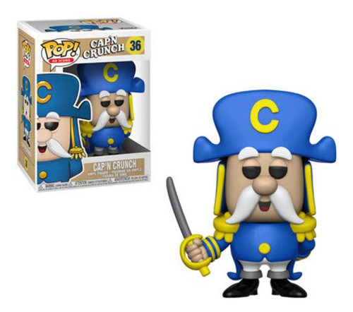 El Ícono Del Anuncio Funko Pop Quaker Oats Captain Crunch