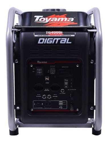 Gerador portátil Toyama TG4000I-120V 4000W monofásico com tecnologia AVR