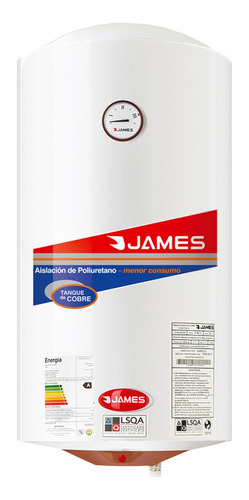 Calefon Cobre James 60 Lts Eficiencia Energetica A