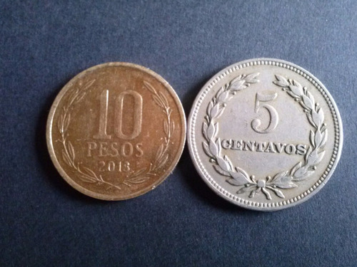 Moneda El Salvador 5 Centavos 1967 (c21)