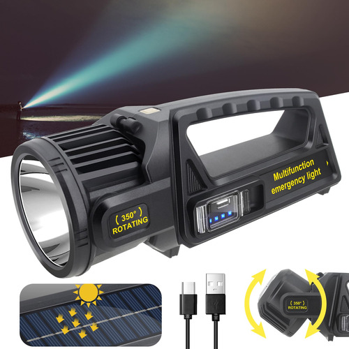 Linterna Foco 1000000 Lumenes Recargable Impermeable Ipx6