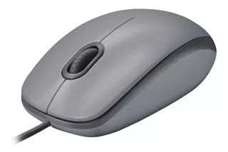 !!! Mouse Logitech M110 Silent 3 Botones 1000dpi Gris Color Gris