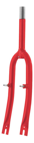 Garfo Para Bicicleta Aro 26 26x1/2 V-brake Modelos Retros Cor Vermelho Ferrari