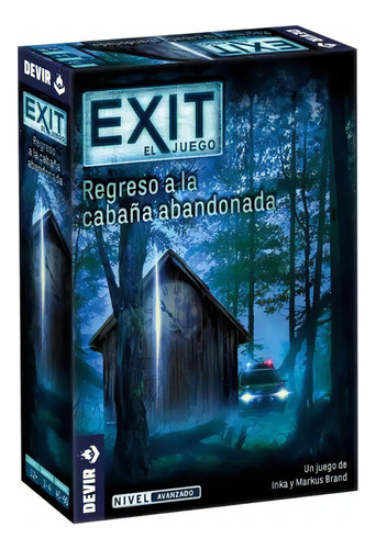 Exit Regreso A La Cabaña Abandonada - Juego De Mesa - Devir