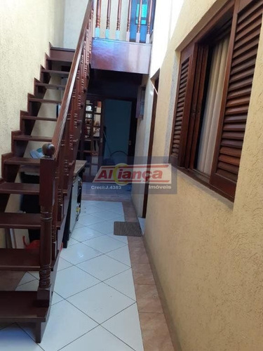 Sobrado Com 2 Dormitórios À Venda, 142 M² Por R$ 640.000,00 - Jardim Pinhal - Guarulhos/sp - Ai20160