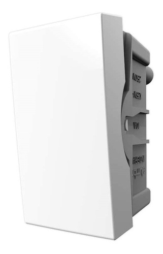 Módulo Interruptor Simples Inova Pro 85011 Alumbra Branco