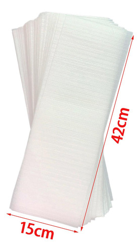 50x Papel De Tinte Para El Cabello Hoja Separadora Tiras