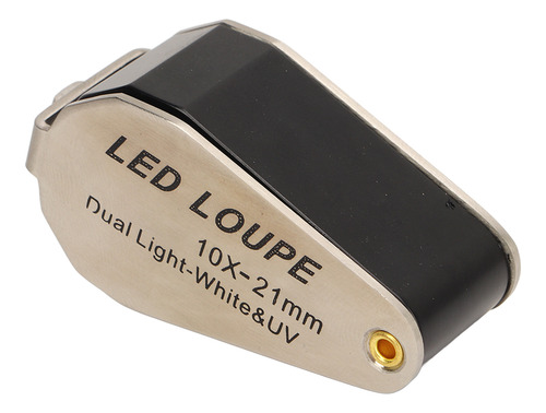 Lupa De Joyería 10x Con Iluminación Led