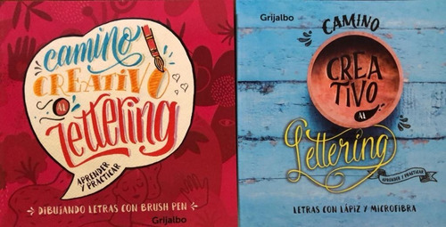 Pack Camino Creativo Al Lettering (2 Libros), De Leonardo Solari. Editorial Grijalbo, Tapa Blanda En Español