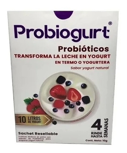 Probiogurt-transforma Leche A Yogurt Natural 10 Lt-biosamer