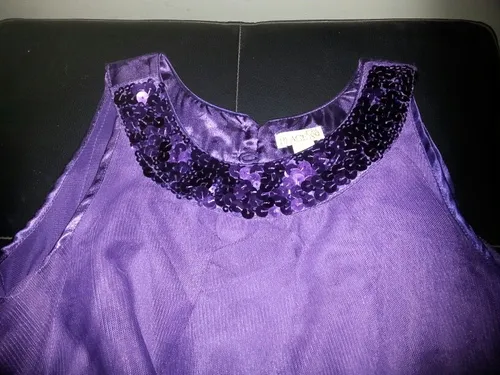 Vestido Para Nina Talla 10. (Usado)