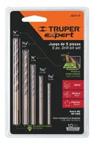 Comprar Juego De 5 Brocas Para Metal Hss Truper 11394