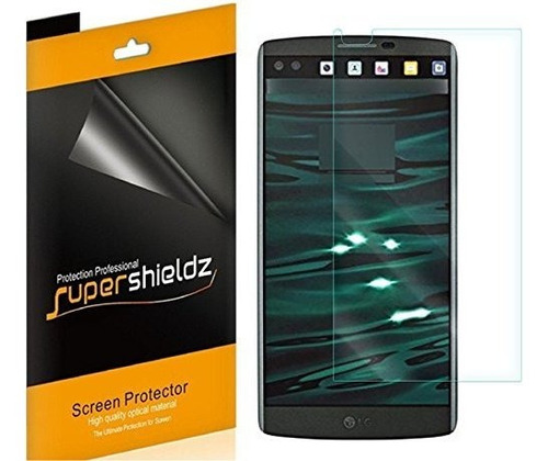 (6 Unidades) Supershieldz Diseñado Para LG V10 Protector De 