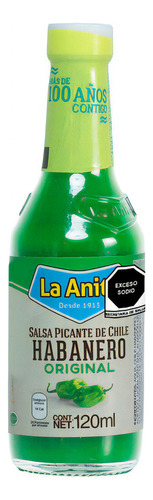 HABANERO La Anita Verde sin gluten 120 ml
