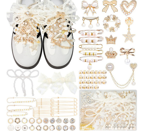 339 Piezas De Dijes Para Zapatos Para Zapatillas, Kit De Aba