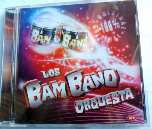 Los Bam Band Orquesta - 100 % Original * Cumbia Santafe Cd 