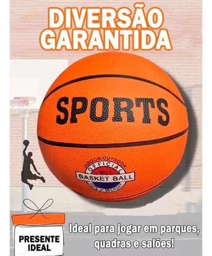 Bola Basquete Borracha - Oficial Pro 7 - Olymport