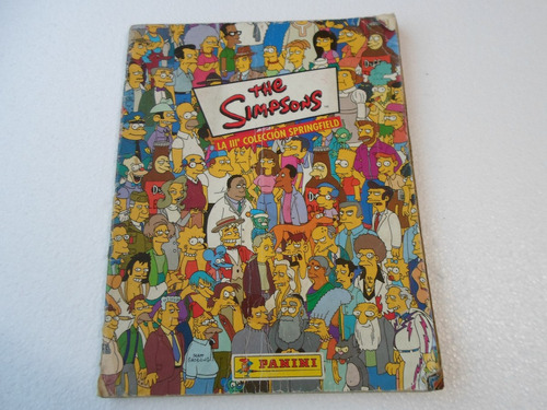 Album Estampas Los Simpsons Panini 2001 