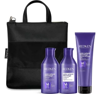 Shampoo Violeta + Conditioner + Mascarilla Redken Blondage