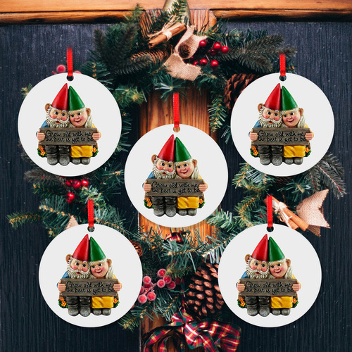 . Colgante Divertido Con Estampado De Papá Noel, Navidad
