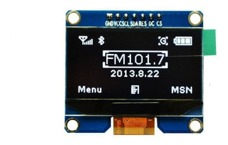 Oled Display Ldc 1.54 1,54 128×64 I2c Spi Blanco Pantalla