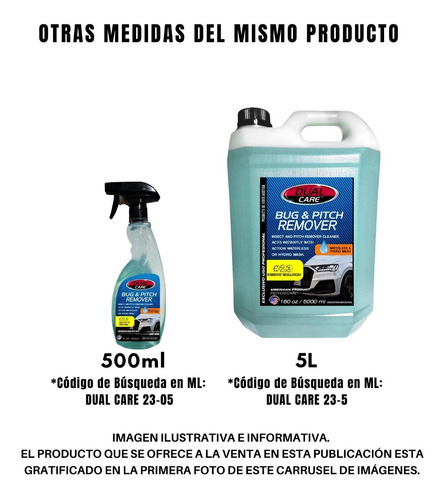 Removedor Insectos 5 L Bichos Bug Remover Dual Care