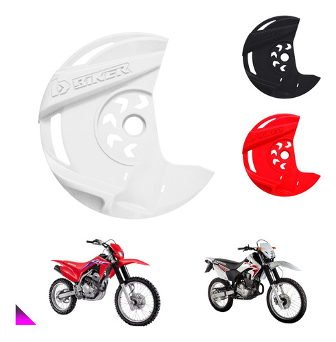 Protetor Disco Dianteiro Crf250f/tornado Biker